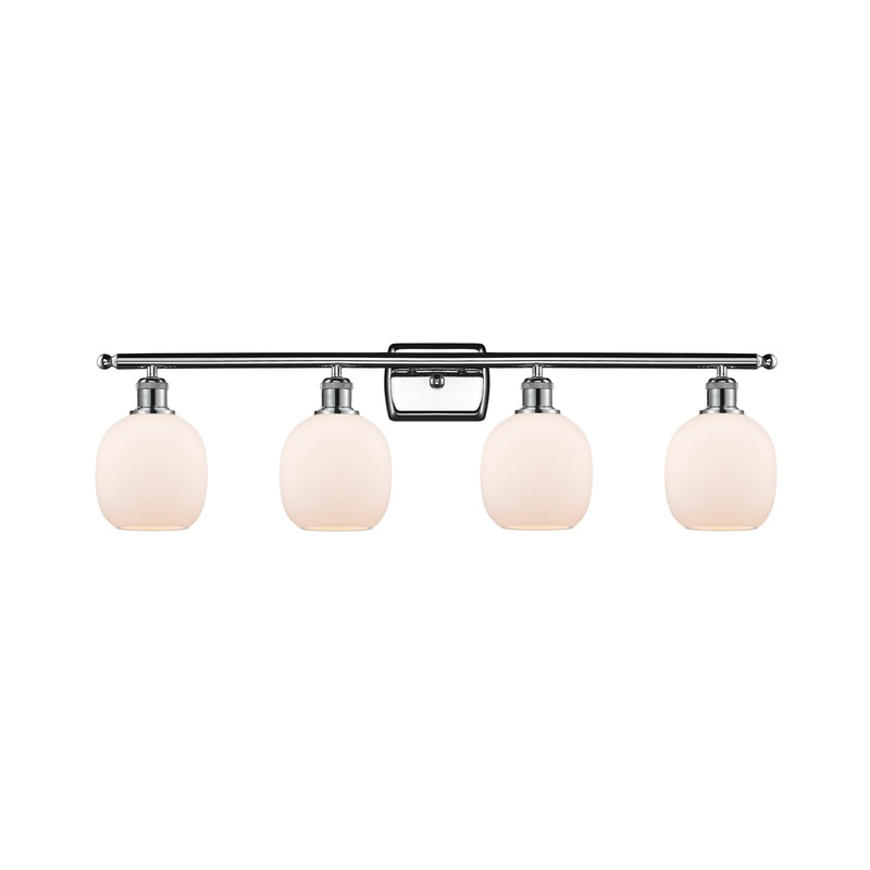 Innovations Lighting Belfast 4 Light Bath Vanity Light Part Of The Ballston Collection 516-4W-PC-G101-LED