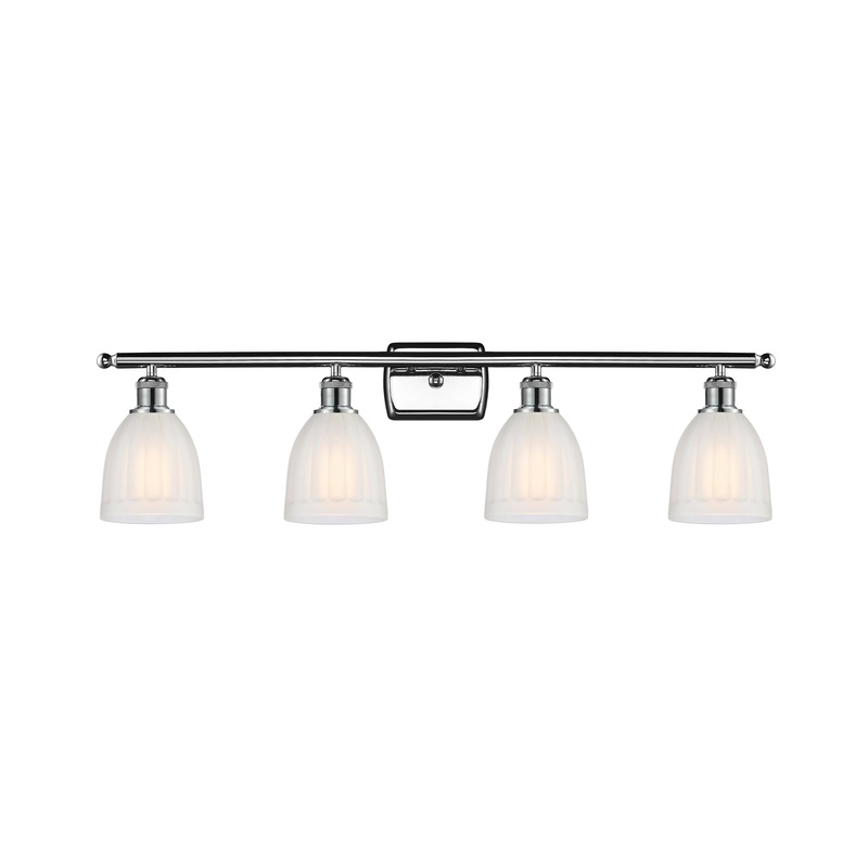 Innovations Lighting Brookfield 4 Light Bath Vanity Light Part Of The Ballston Collection 516-4W-PC-G441-LED