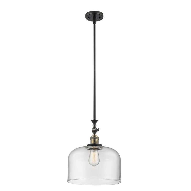 Innovations Lighting X-Large Bell 1 Light Mini Pendant Part Of The Franklin Restoration Collection 206-BAB-G72-L
