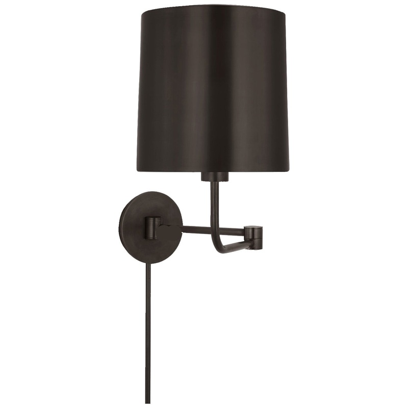 Go Lightly Swing-arm Plug-in Wall Sconce