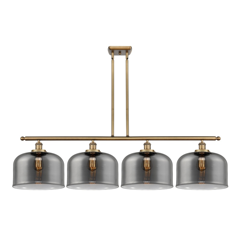 Innovations Lighting X-Large Bell 4 Light Island Light Part Of The Ballston Collection 916-4I-BB-G73-L-LED