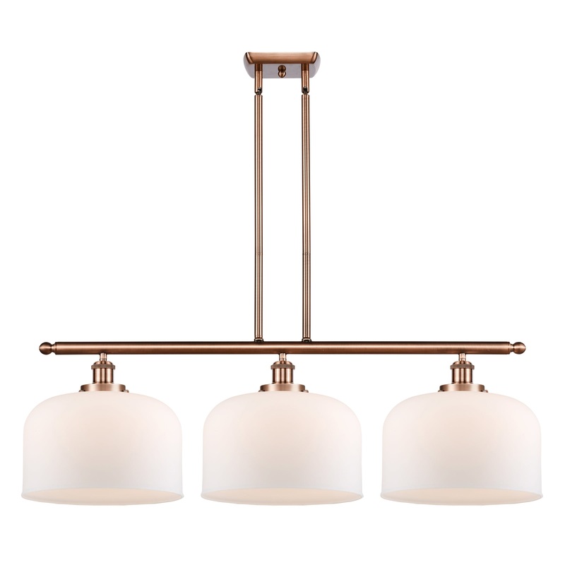 Innovations Lighting X-Large Bell 3 Light Island Light Part Of The Ballston Collection 916-3I-AC-G71-L-LED
