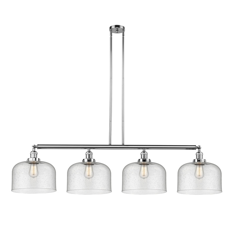 Innovations Lighting X-Large Bell 4 Light Island Light Part Of The Franklin Restoration Collection 214-PC-G74-L