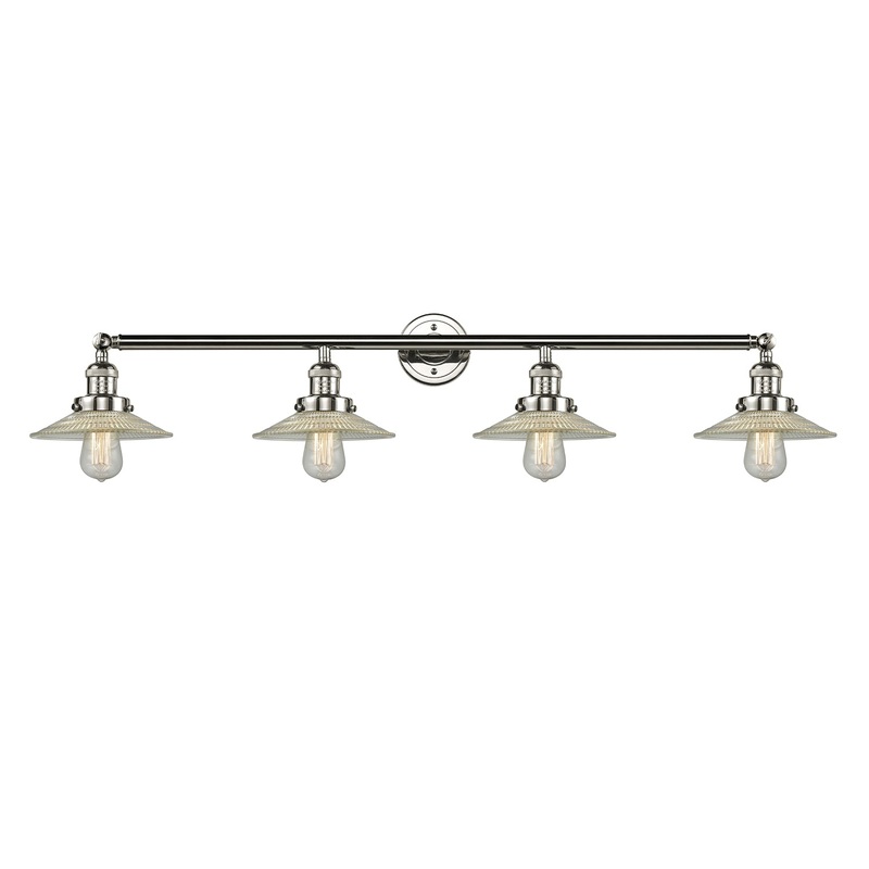 Innovations Lighting Halophane 4 Light Bath Vanity Light Part Of The Franklin Restoration Collection 215-PN-G2-LED