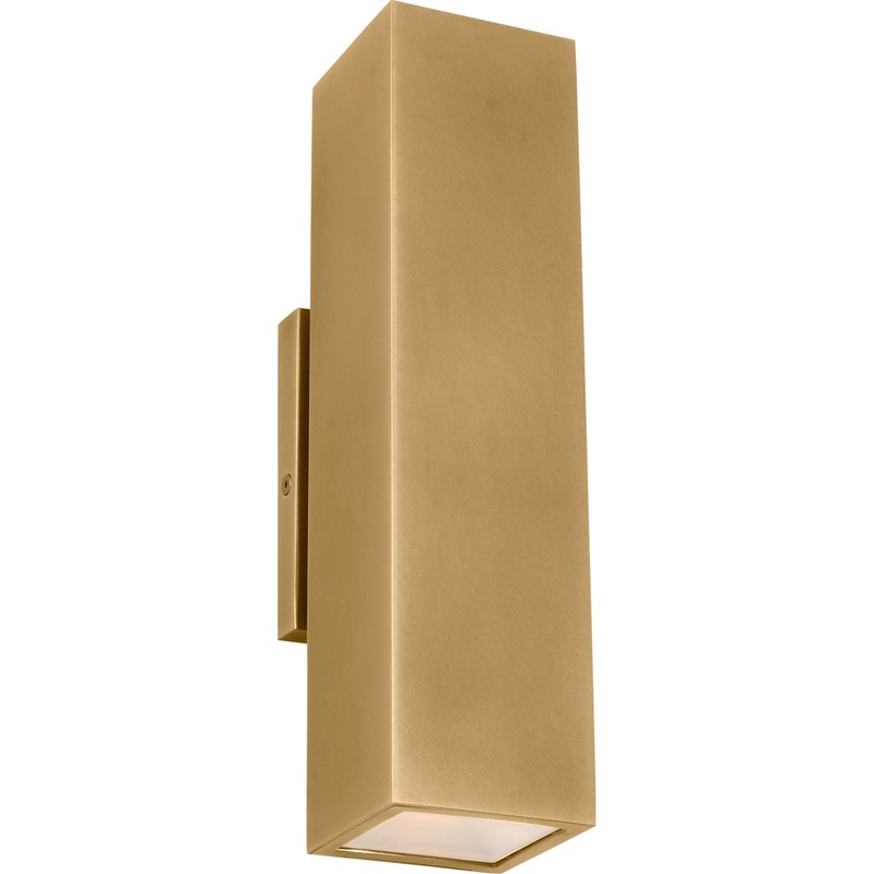 Pressa Square Outdoor Wall Sconce