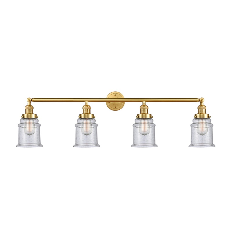 Innovations Lighting Canton 4 Light Bath Vanity Light Part Of The Franklin Restoration Collection 215-SG-G184