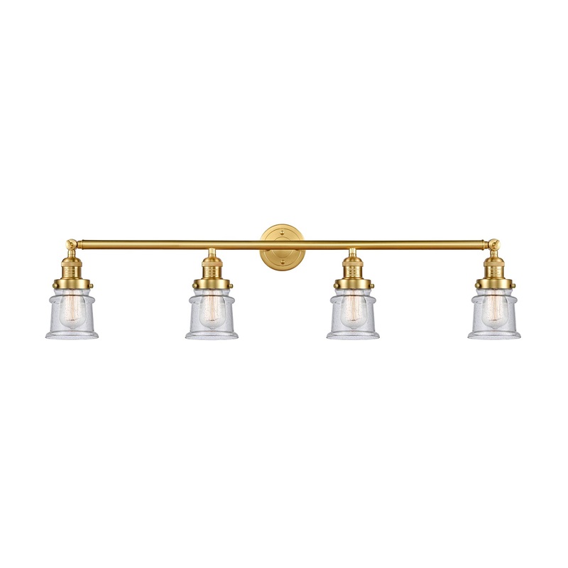 Innovations Lighting Small Canton 4 Light Bath Vanity Light Part Of The Franklin Restoration Collection 215-SG-G184S