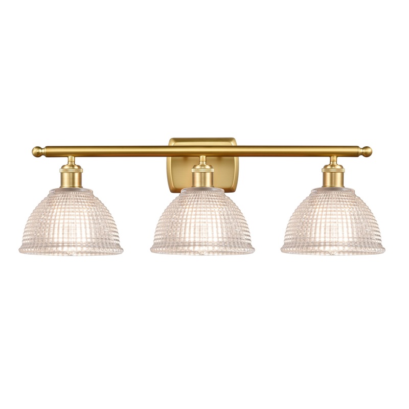 Innovations Lighting Arietta 3 Light Bath Vanity Light Part Of The Ballston Collection 516-3W-SG-G422-LED