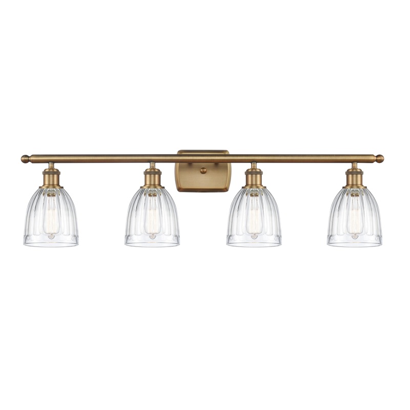Innovations Lighting Brookfield 4 Light Bath Vanity Light Part Of The Ballston Collection 516-4W-BB-G442