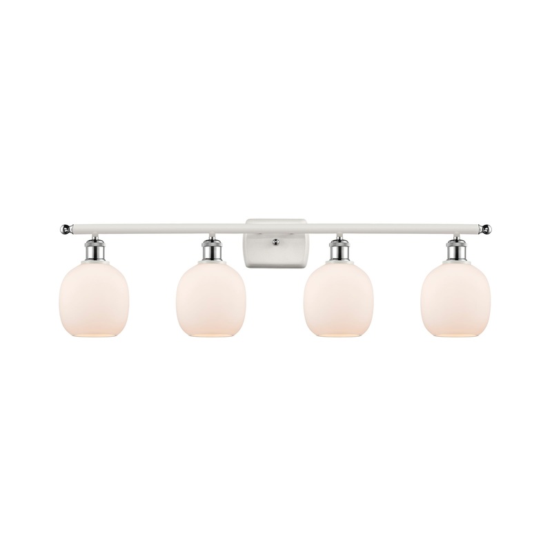 Innovations Lighting Belfast 4 Light Bath Vanity Light Part Of The Ballston Collection 516-4W-WPC-G101-LED