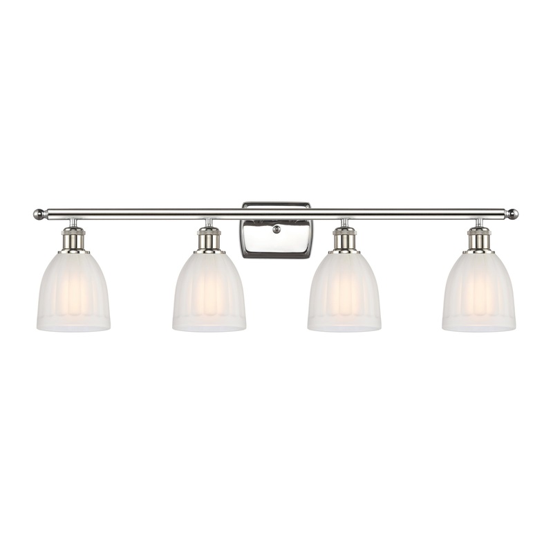 Innovations Lighting Brookfield 4 Light Bath Vanity Light Part Of The Ballston Collection 516-4W-PN-G441-LED