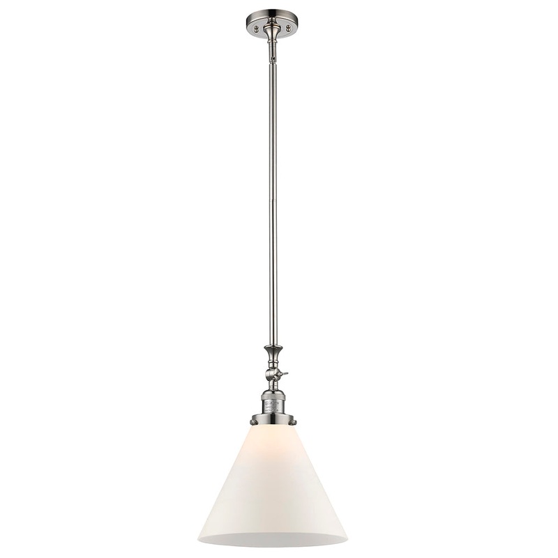 Innovations Lighting X-Large Cone 1 Light Mini Pendant Part Of The Franklin Restoration Collection 206-PN-G41-L