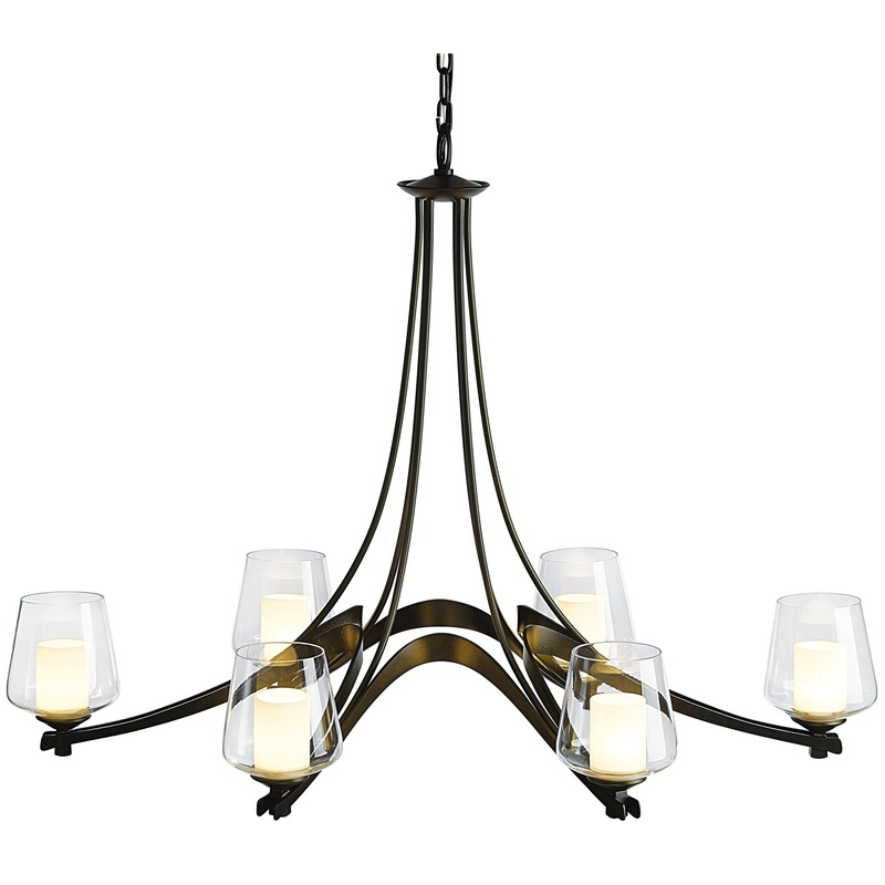 Ribbon Oval Chandelier