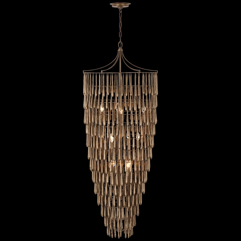 Vacarro Tall Cascading Chandelier
