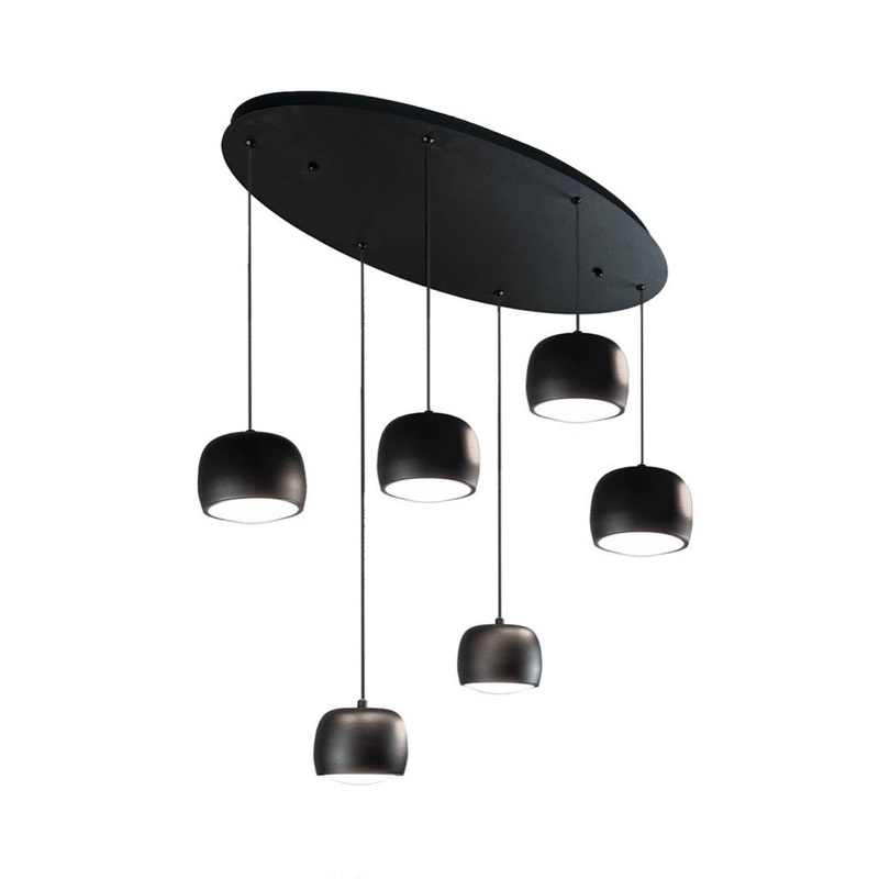 Onyx Oval Multi Light Pendant
