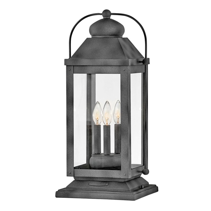 Anchorage 12V Outdoor Pier Mount Lantern