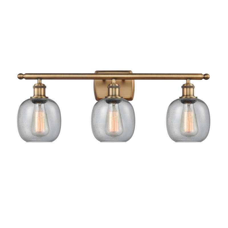 Innovations Lighting Belfast 3 Light Bath Vanity Light Part Of The Ballston Collection 516-3W-BB-G104-LED