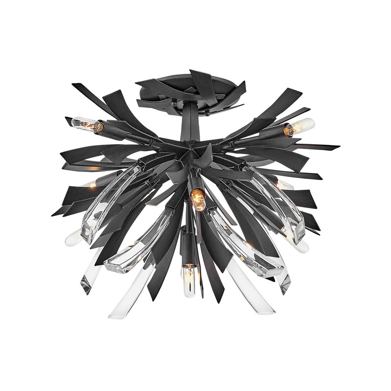 Vida Semi Flush Ceiling Light