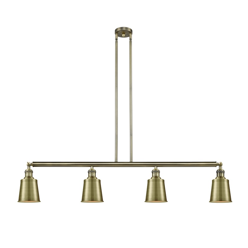 Innovations Lighting Addison 4 Light Island Light Part Of The Franklin Restoration Collection 214-AB-M9-AB-LED