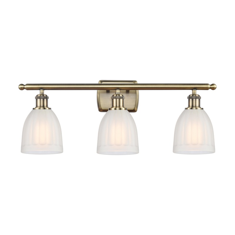 Innovations Lighting Brookfield 3 Light Bath Vanity Light Part Of The Ballston Collection 516-3W-AB-G441-LED
