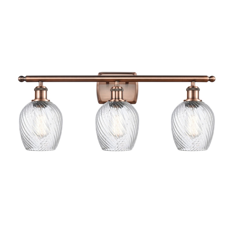 Innovations Lighting Salina 3 Light Bath Vanity Light Part Of The Ballston Collection 516-3W-AC-G292-LED
