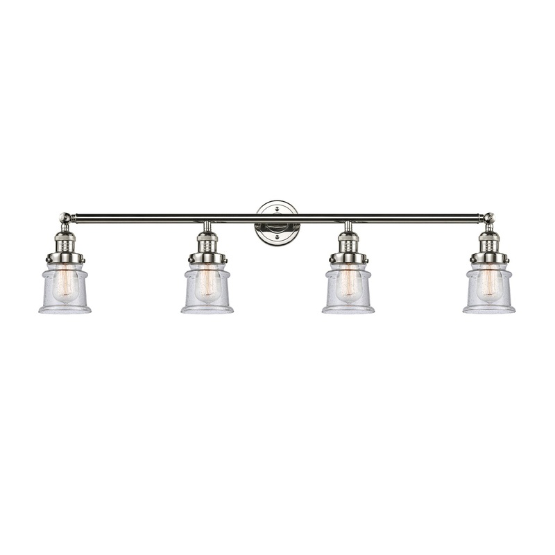 Innovations Lighting Small Canton 4 Light Bath Vanity Light Part Of The Franklin Restoration Collection 215-PN-G184S