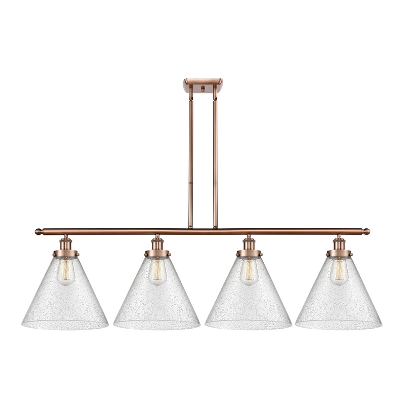 Innovations Lighting X-Large Cone 4 Light Island Light Part Of The Ballston Collection 916-4I-AC-G44-L