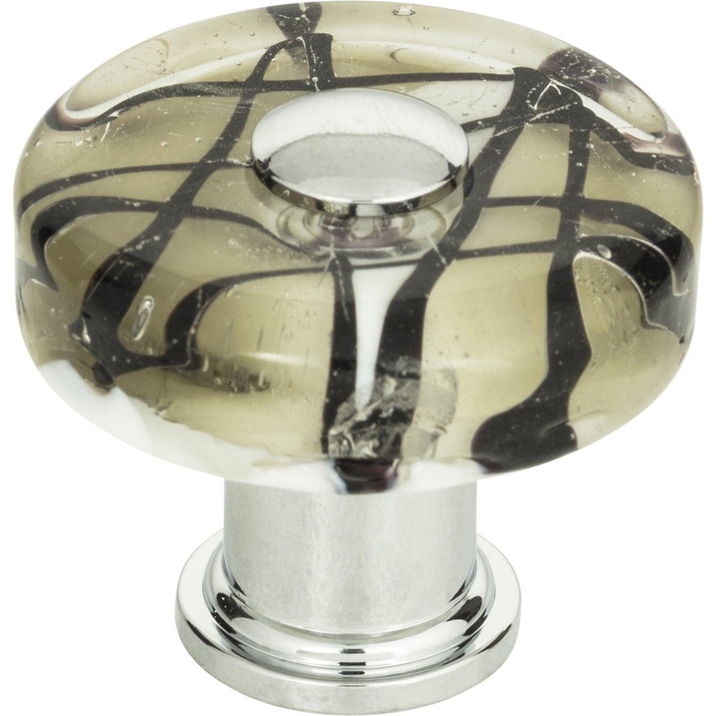 Viceroy Glass Round Knob