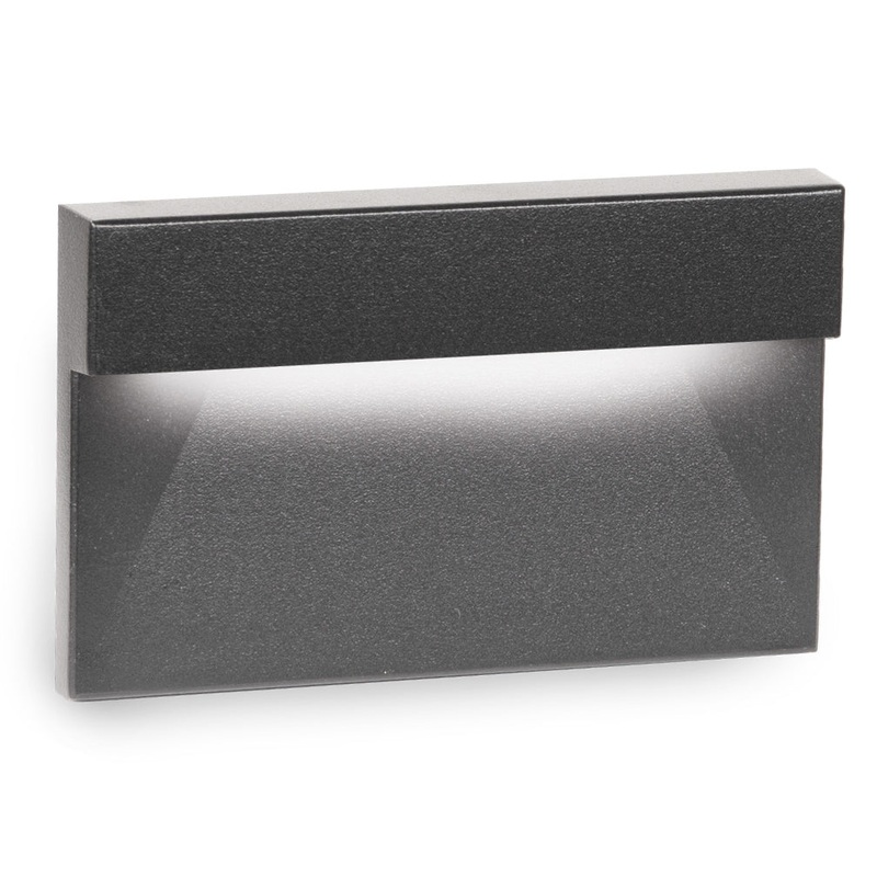 12V Horizontal Landscape Step/Wall Light Amber CCT