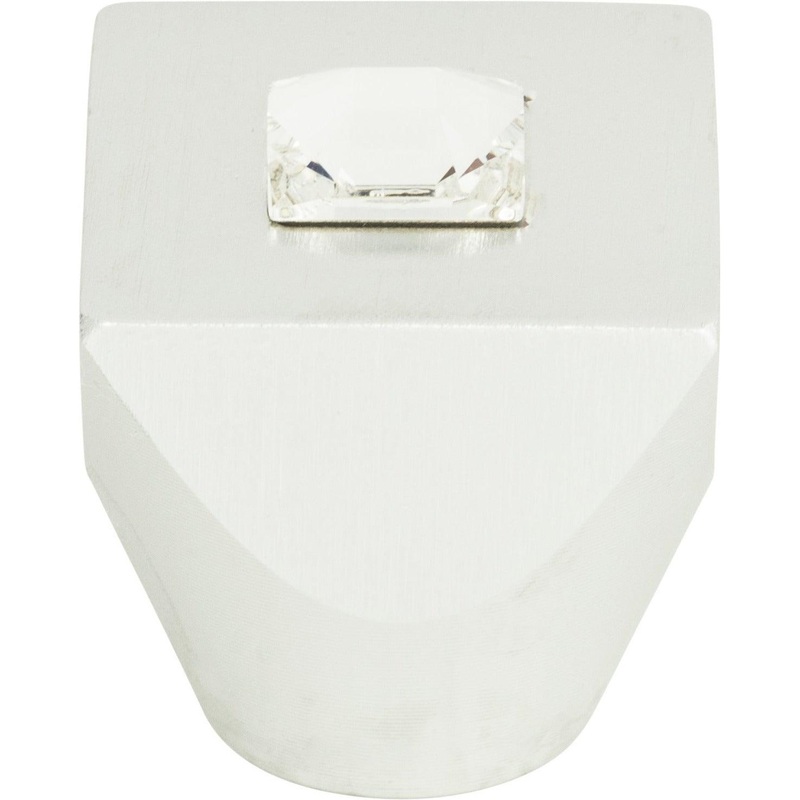Crystal Square Knob