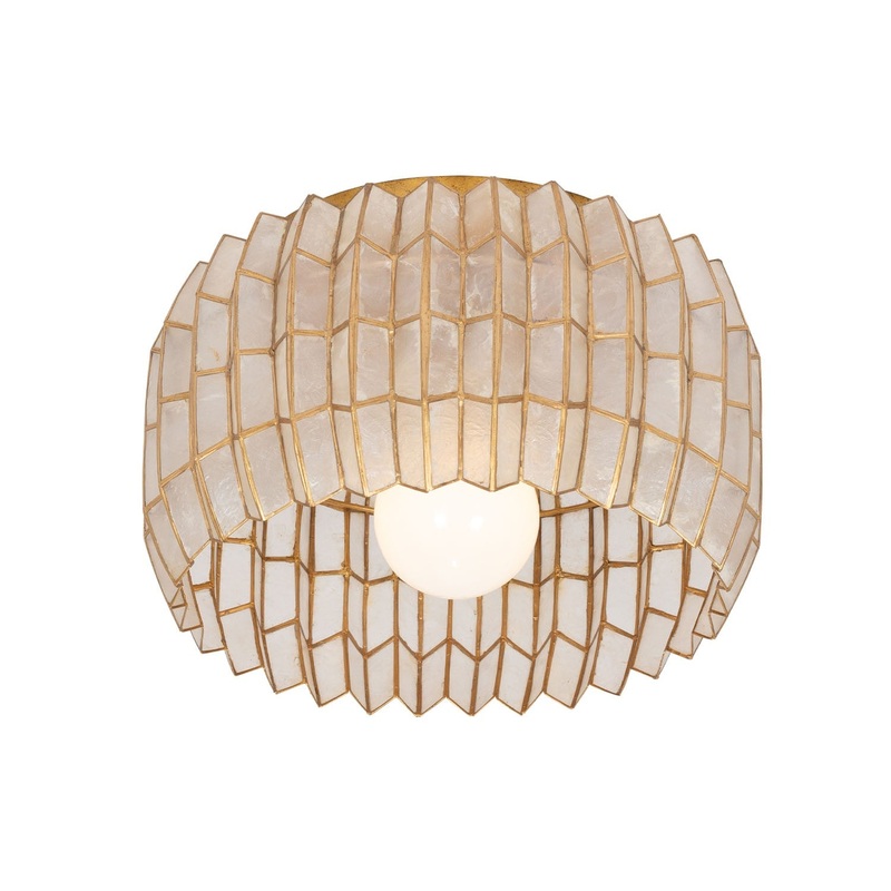 FRACTAL Semi Flush Light
