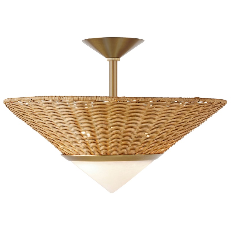 Calista Ceiling Semi Flush Light