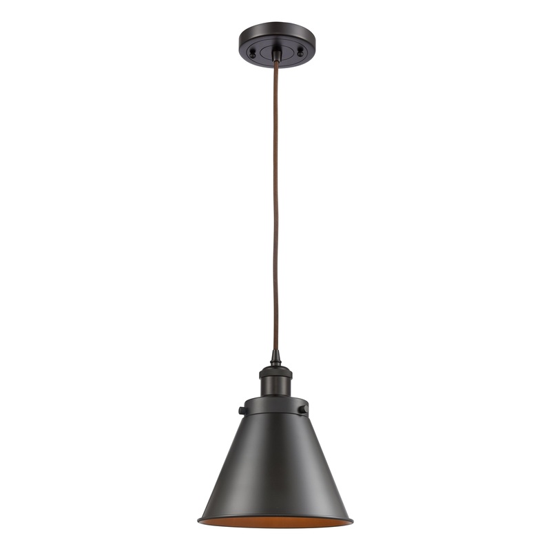 Innovations Lighting Appalachian 1 Light Mini Pendant Part Of The Ballston Collection 916-1P-OB-M13