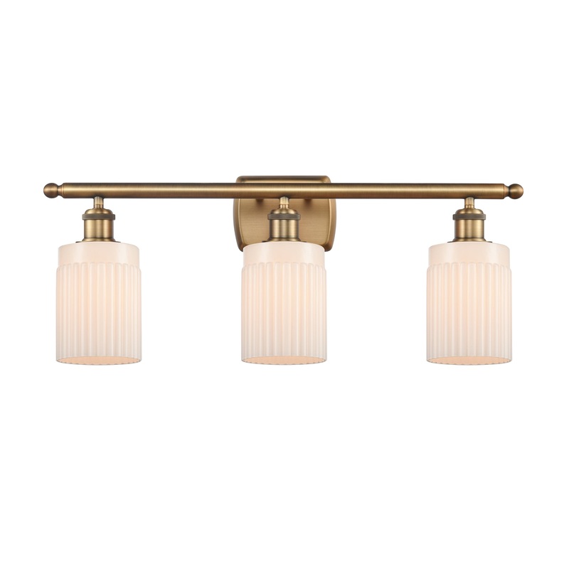 Innovations Lighting Hadley 3 Light Bath Vanity Light Part Of The Ballston Collection 516-3W-BB-G341