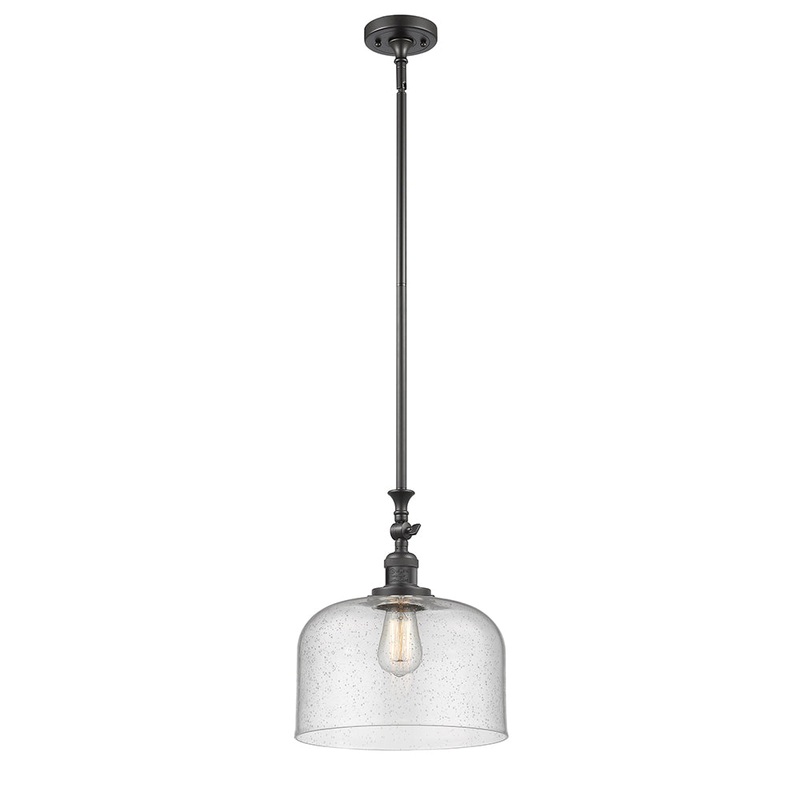 Innovations Lighting X-Large Bell 1 Light Mini Pendant Part Of The Franklin Restoration Collection 206-OB-G74-L-LED