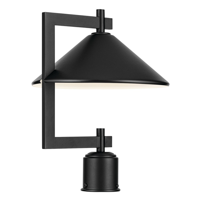 Ripley Outdoor Post Mount Lantern