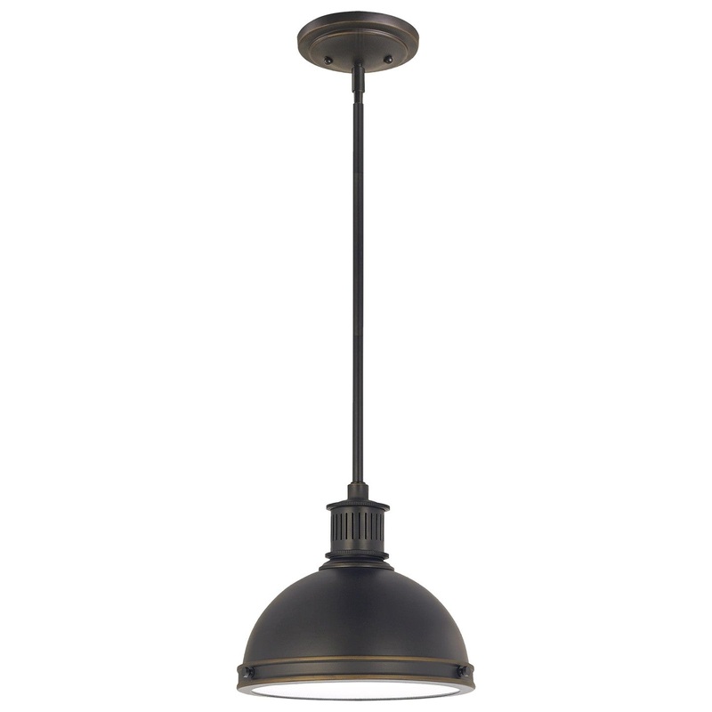 Pratt Street Metal Pendant