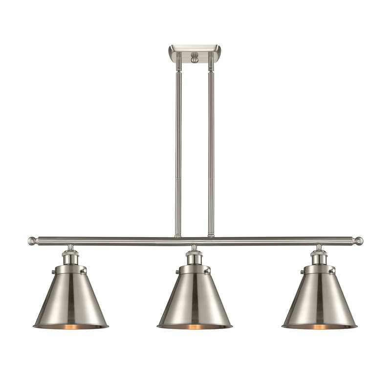 Innovations Lighting Appalachian 3 Light Island Light Part Of The Ballston Collection 916-3I-SN-M13-SN