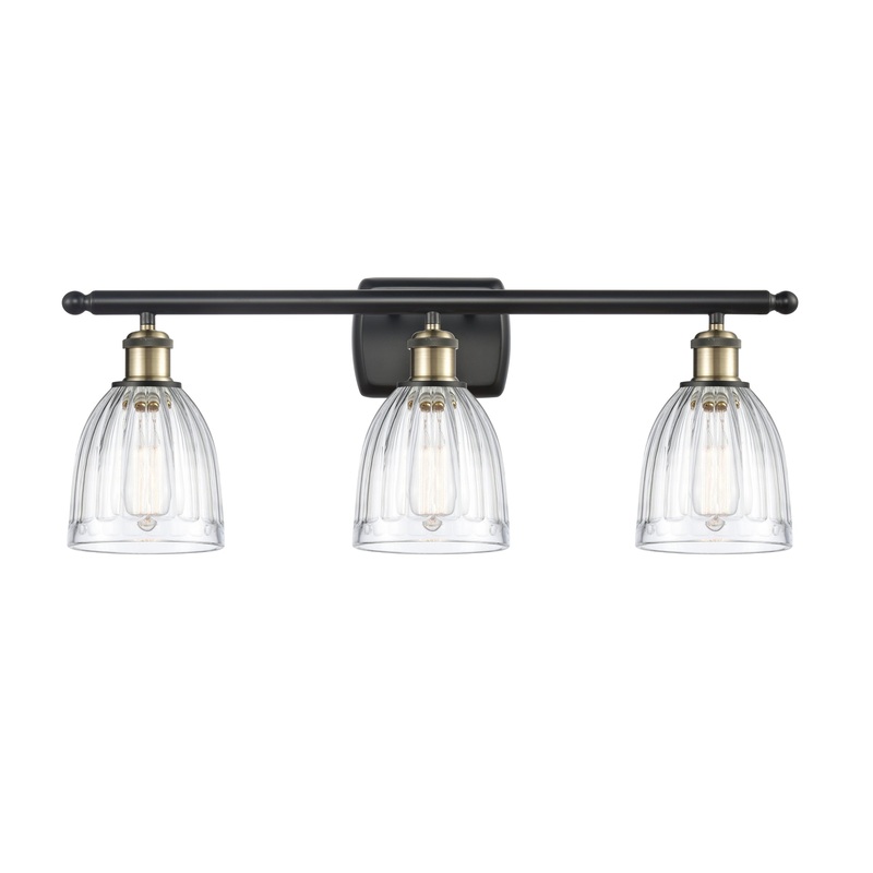 Innovations Lighting Brookfield 3 Light Bath Vanity Light Part Of The Ballston Collection 516-3W-BAB-G442-LED