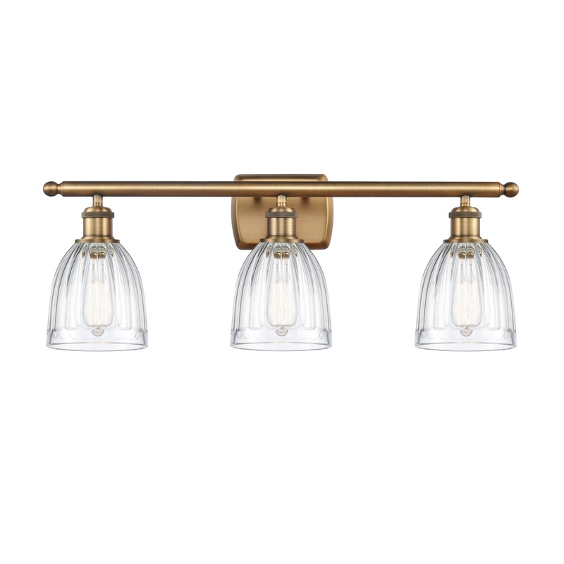 Innovations Lighting Brookfield 3 Light Bath Vanity Light Part Of The Ballston Collection 516-3W-BB-G442