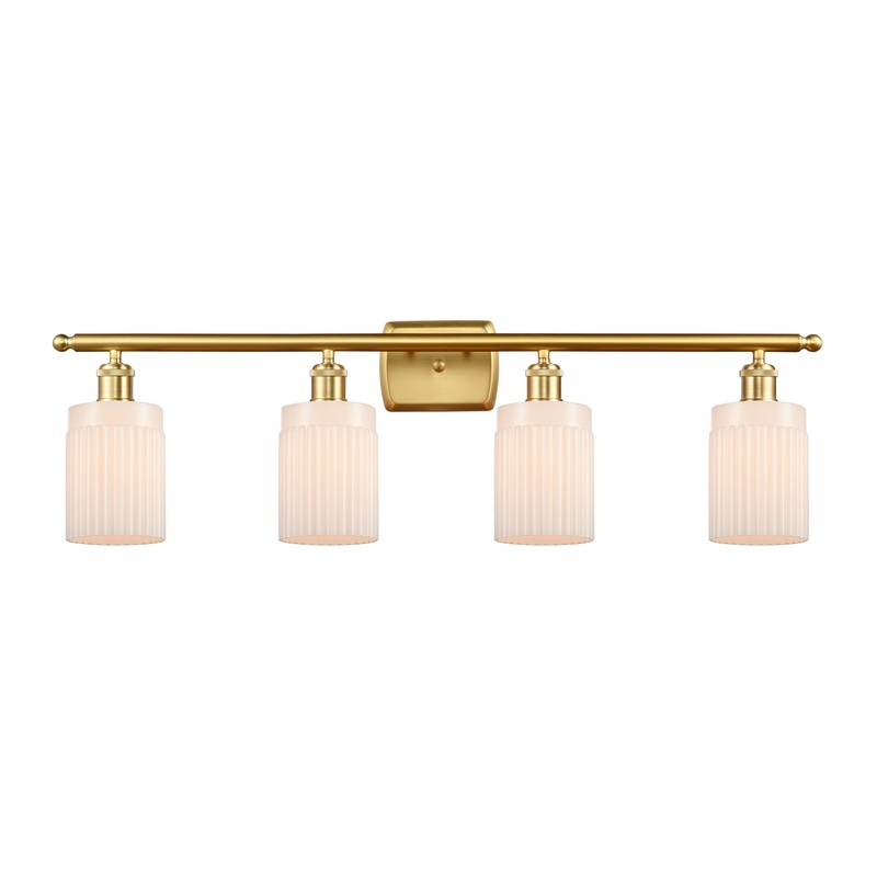Innovations Lighting Hadley 4 Light Bath Vanity Light Part Of The Ballston Collection 516-4W-SG-G341-LED
