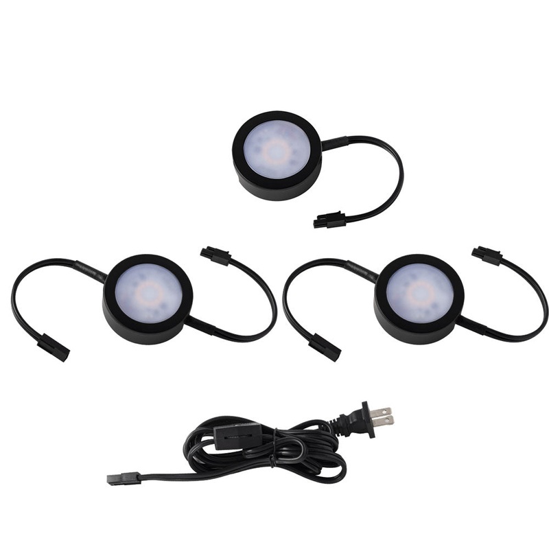 Puck 3-Light 120V Kit with Power Cord