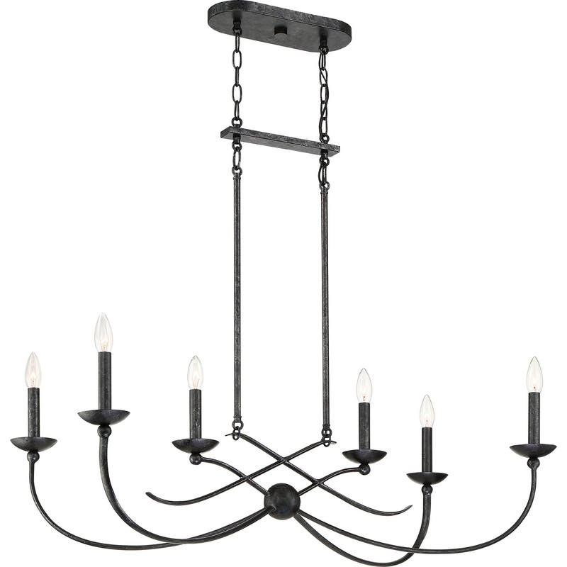 Calligraphy Linear Chandelier