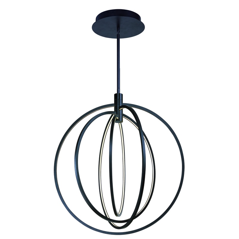 Concentric LED Single Pendant