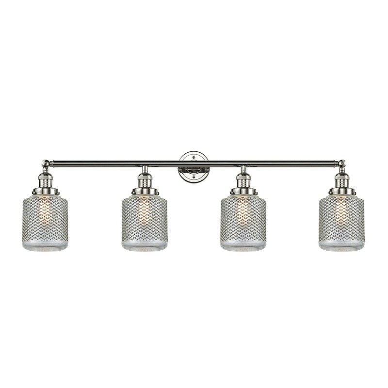 Innovations Lighting Stanton 4 Light Bath Vanity Light Part Of The Franklin Restoration Collection 215-PN-G262