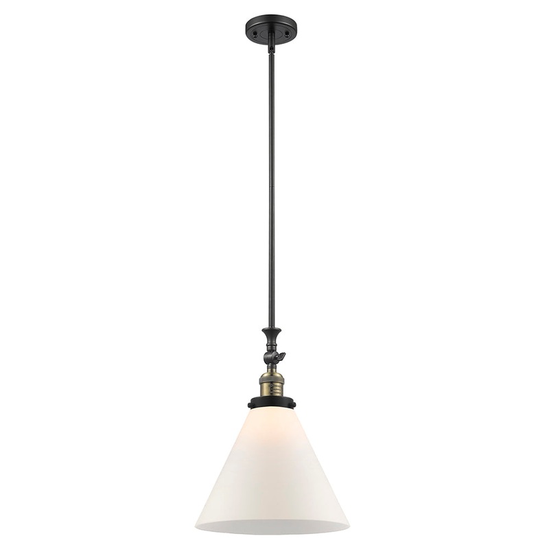 Innovations Lighting X-Large Cone 1 Light Mini Pendant Part Of The Franklin Restoration Collection 206-BAB-G41-L