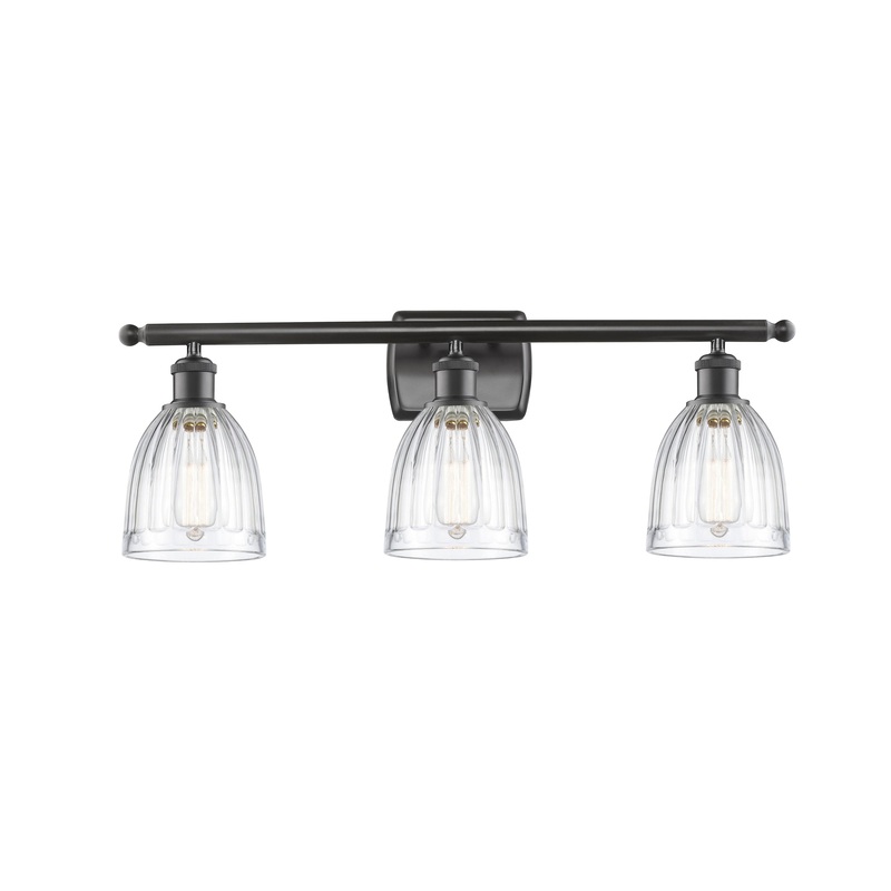 Innovations Lighting Brookfield 3 Light Bath Vanity Light Part Of The Ballston Collection 516-3W-OB-G442-LED