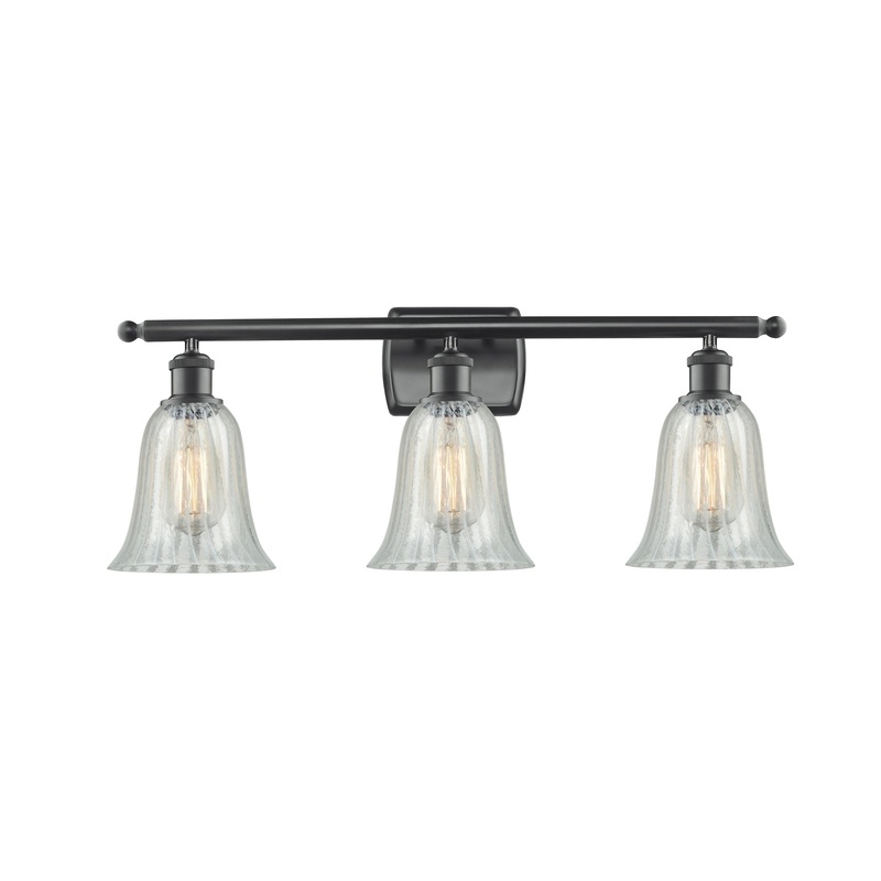 Innovations Lighting Hanover 3 Light Bath Vanity Light Part Of The Ballston Collection 516-3W-BK-G2811-LED