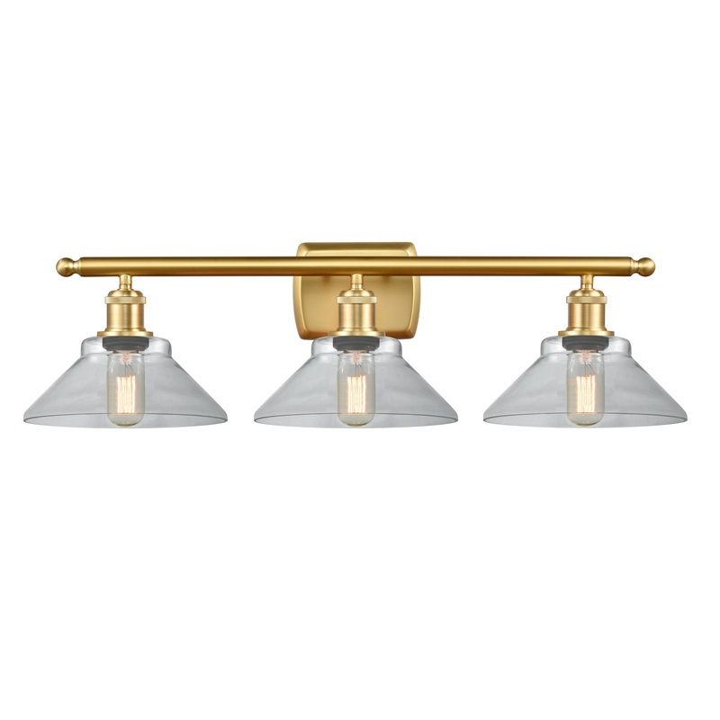 Innovations Lighting Orwell 3 Light Bath Vanity Light Part Of The Ballston Collection 516-3W-SG-G132-LED