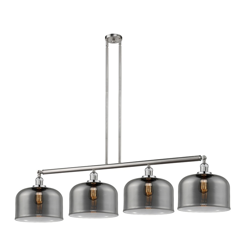 Innovations Lighting X-Large Bell 4 Light Island Light Part Of The Franklin Restoration Collection 214-SN-G73-L-LED